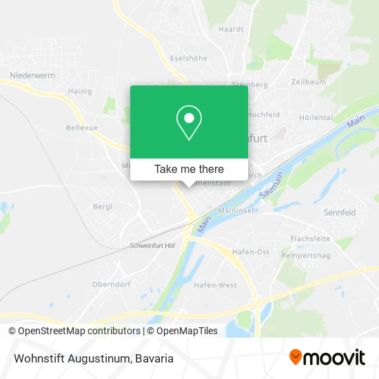Карта Wohnstift Augustinum