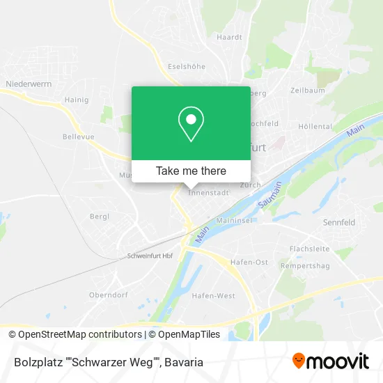 Карта Bolzplatz ""Schwarzer Weg""