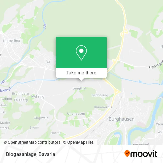 Карта Biogasanlage