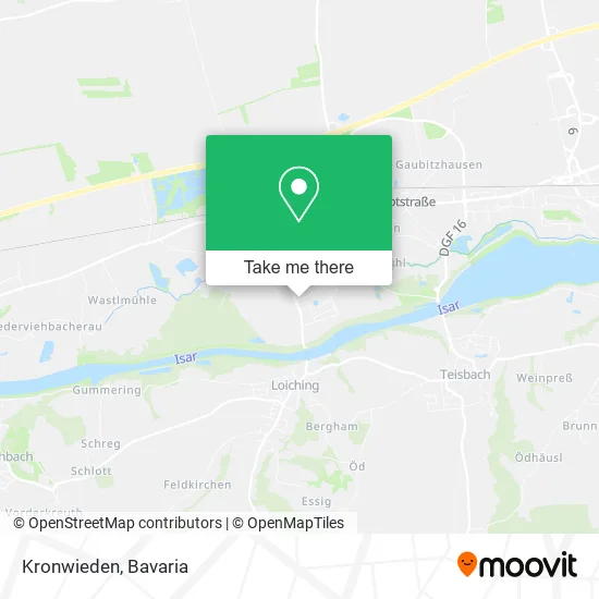 Карта Kronwieden