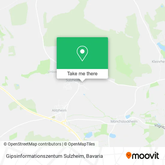 Карта Gipsinformationszentum Sulzheim