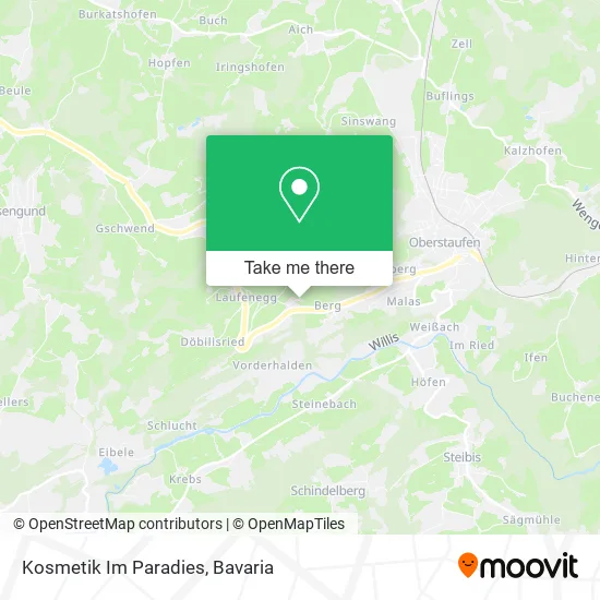 Карта Kosmetik Im Paradies