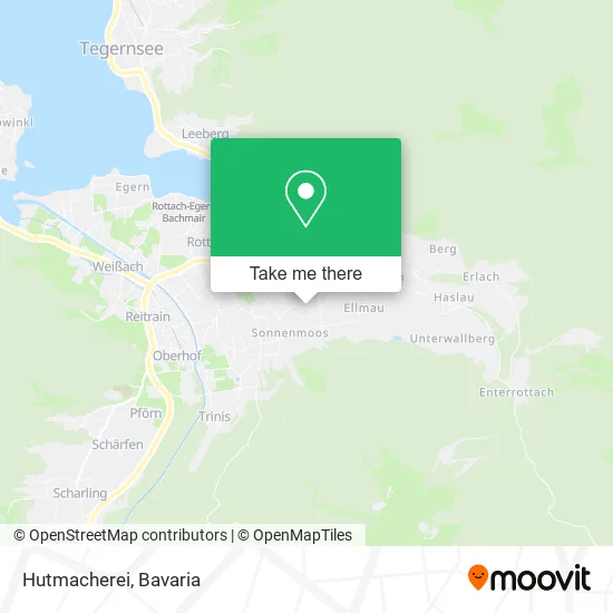 Hutmacherei map