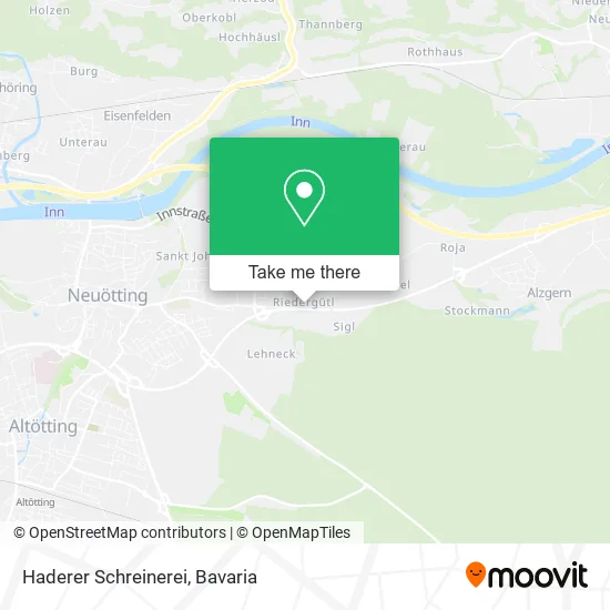 Карта Haderer Schreinerei
