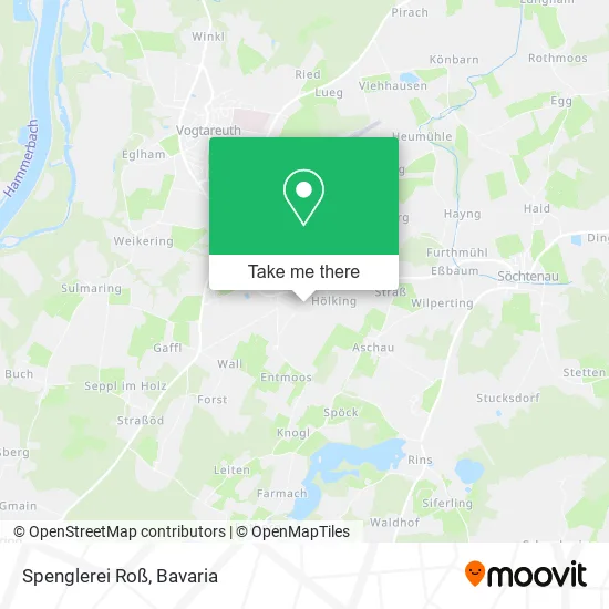 Карта Spenglerei Roß