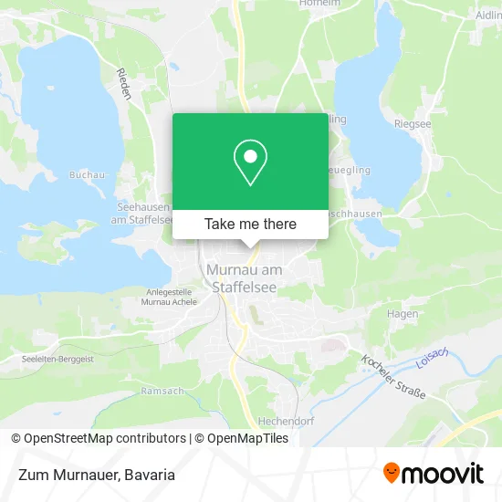 Карта Zum Murnauer