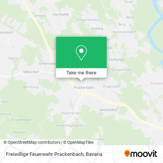 Карта Freiwillige Feuerwehr Prackenbach