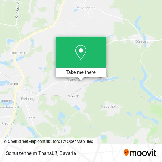 Карта Schützenheim Thansüß
