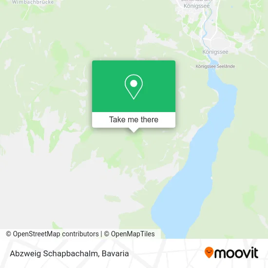 Карта Abzweig Schapbachalm