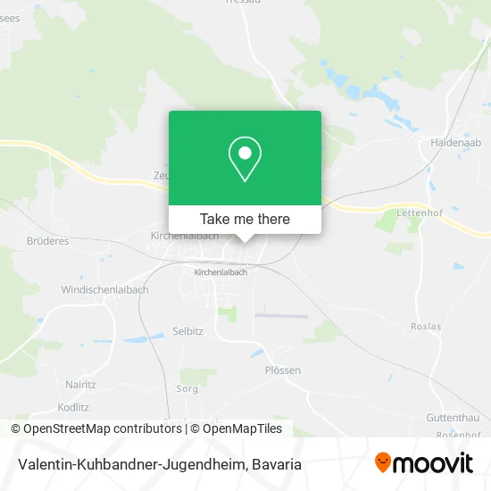 Карта Valentin-Kuhbandner-Jugendheim