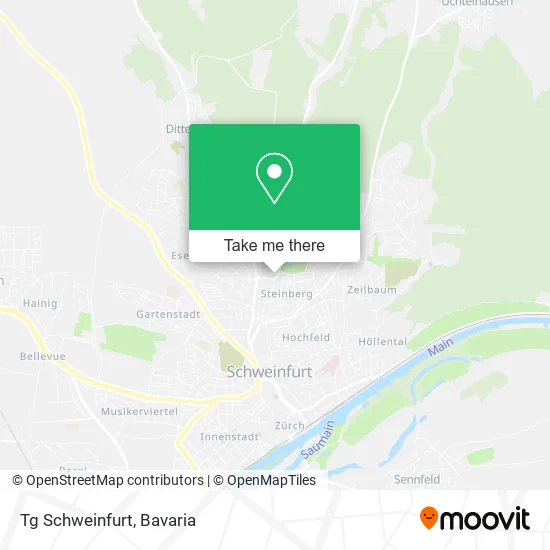 Карта Tg Schweinfurt