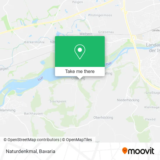 Карта Naturdenkmal