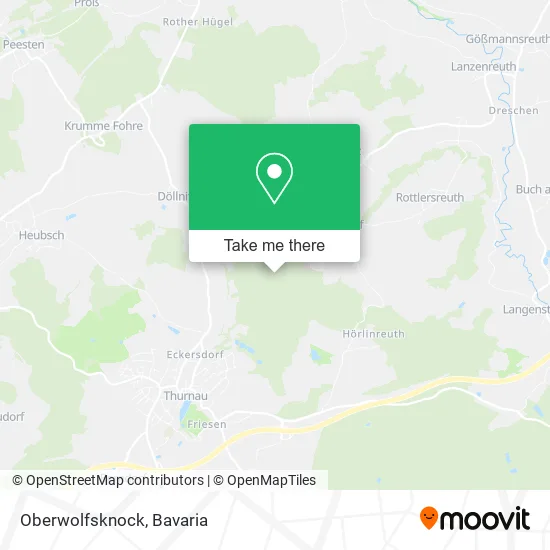 Карта Oberwolfsknock