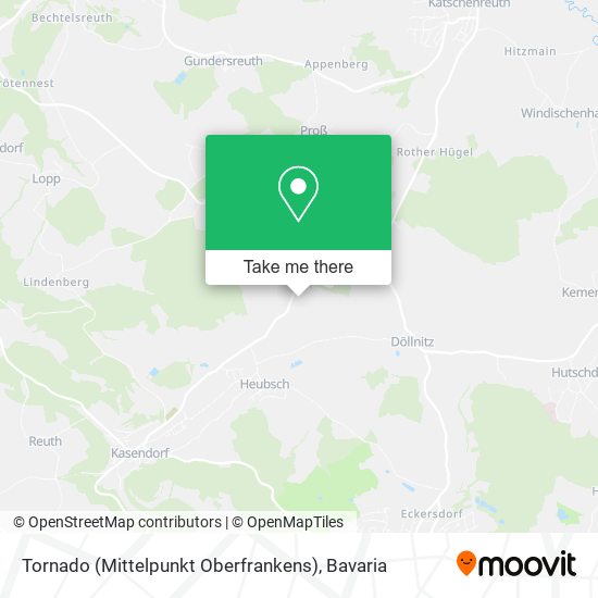 Tornado (Mittelpunkt Oberfrankens) map
