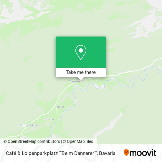 Café & Loipenparkplatz ""Beim Dannerer"" map