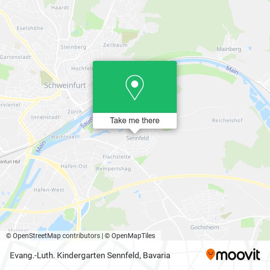 Evang.-Luth. Kindergarten Sennfeld map