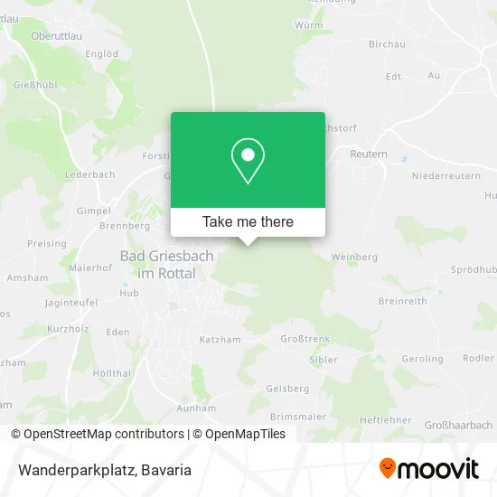 Карта Wanderparkplatz