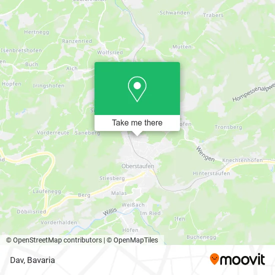 Карта Dav