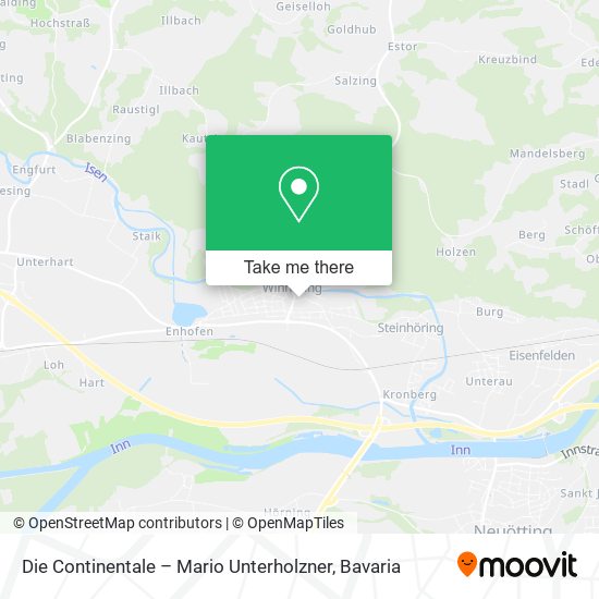 Die Continentale – Mario Unterholzner map