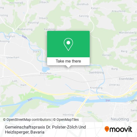 Карта Gemeinschaftspraxis Dr. Polster-Zölch Und Heizlsperger