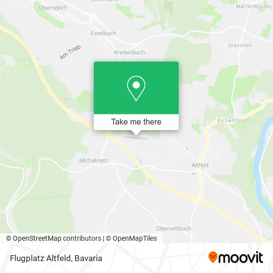 Карта Flugplatz Altfeld