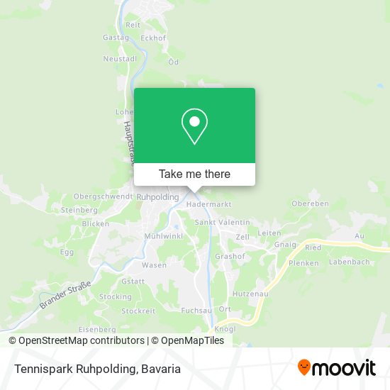 Карта Tennispark Ruhpolding