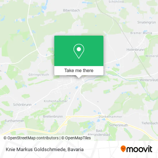 Карта Knie Markus Goldschmiede
