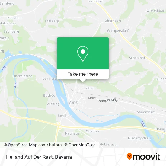 Карта Heiland Auf Der Rast
