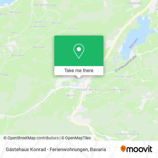 Gästehaus Konrad - Ferienwohnungen map