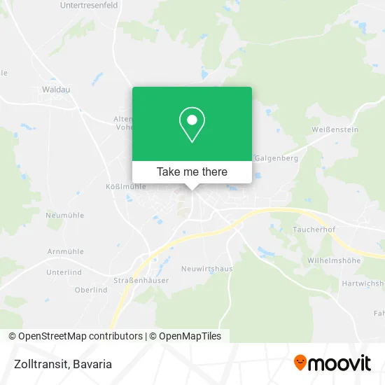 Карта Zolltransit