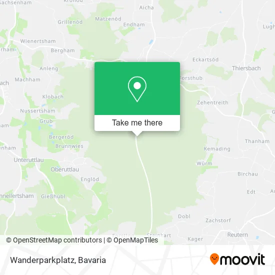 Карта Wanderparkplatz