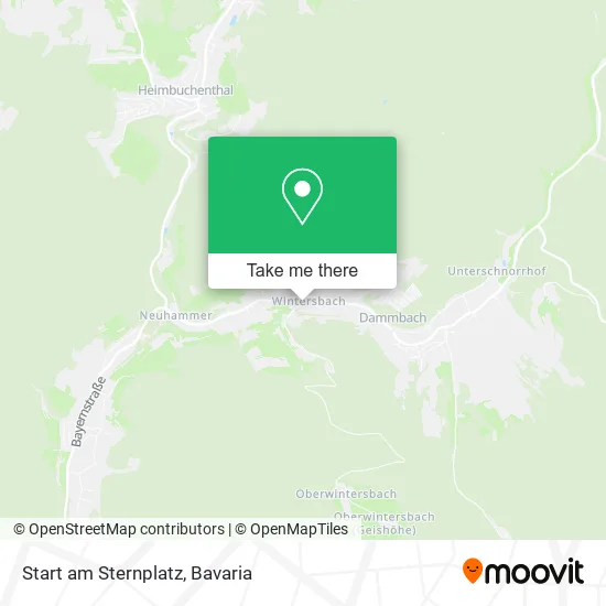 Карта Start am Sternplatz