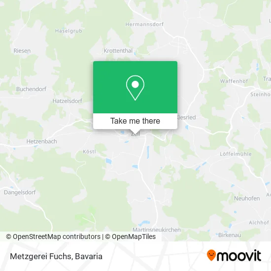 Карта Metzgerei Fuchs
