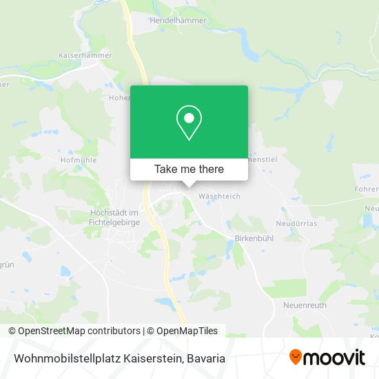 Карта Wohnmobilstellplatz Kaiserstein