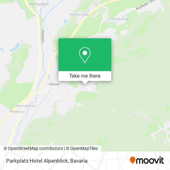 Parkplatz Hotel Alpenblick map
