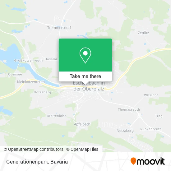 Карта Generationenpark