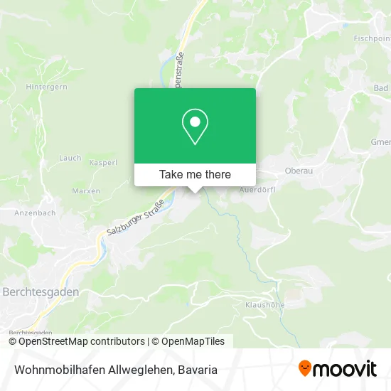 Карта Wohnmobilhafen Allweglehen