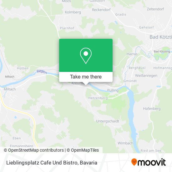 Карта Lieblingsplatz Cafe Und Bistro