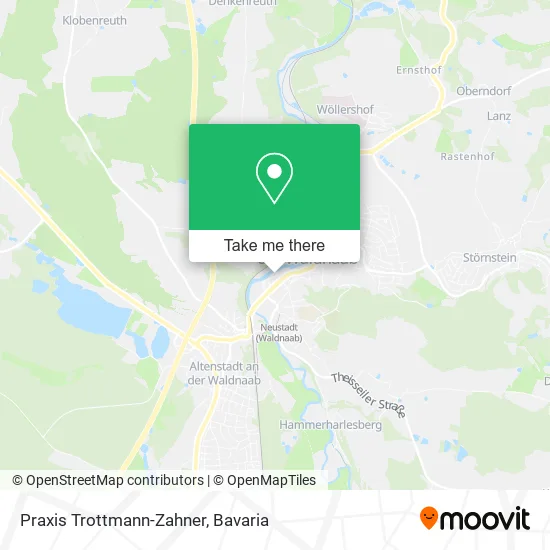 Praxis Trottmann-Zahner map
