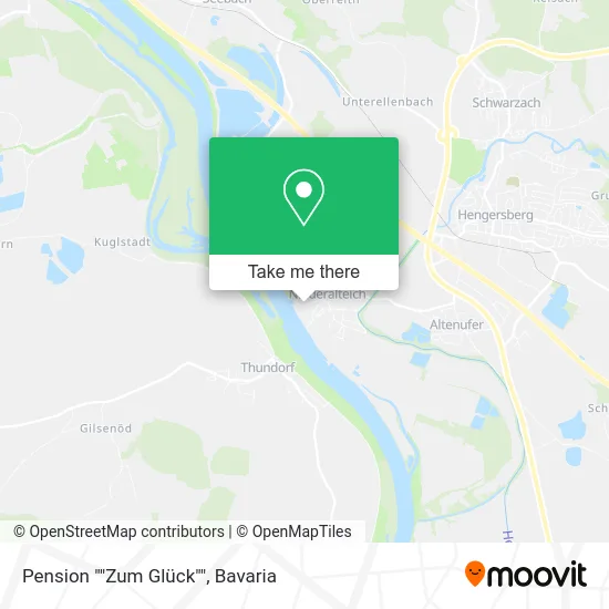 Карта Pension ""Zum Glück""