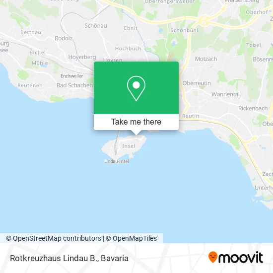 Карта Rotkreuzhaus Lindau B.