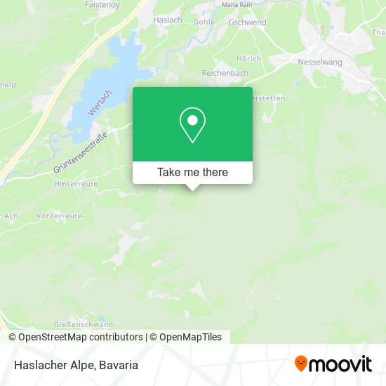 Карта Haslacher Alpe