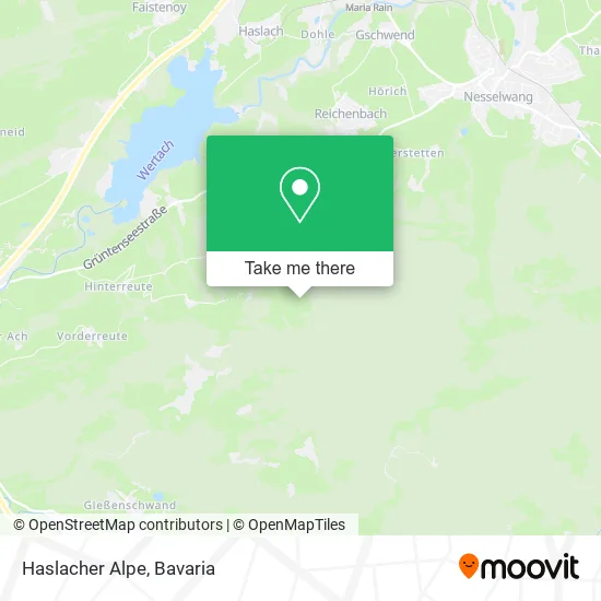 Карта Haslacher Alpe