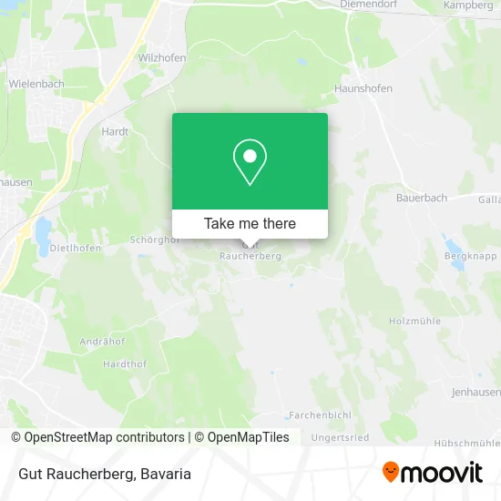 Карта Gut Raucherberg