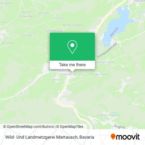 Wild- Und Landmetzgerei Mattausch map