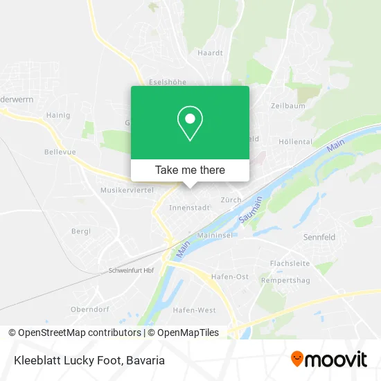 Карта Kleeblatt Lucky Foot