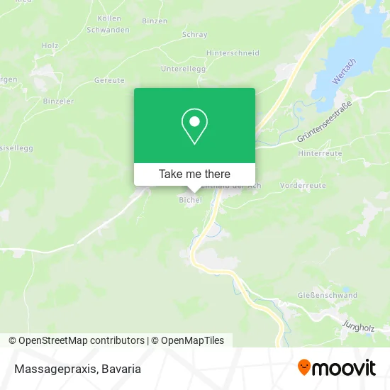 Карта Massagepraxis