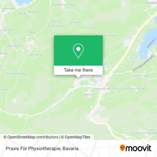 Карта Praxis Für Physiotherapie