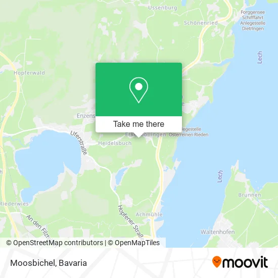 Карта Moosbichel