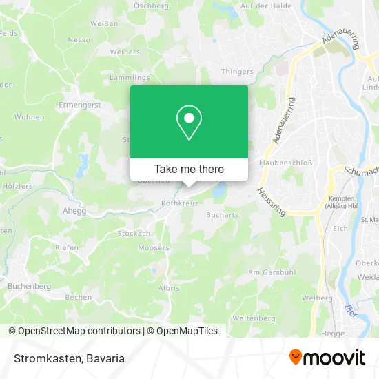 Карта Stromkasten